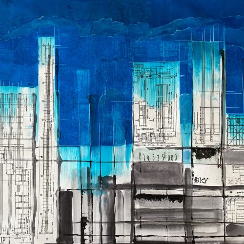 skyscraping lines